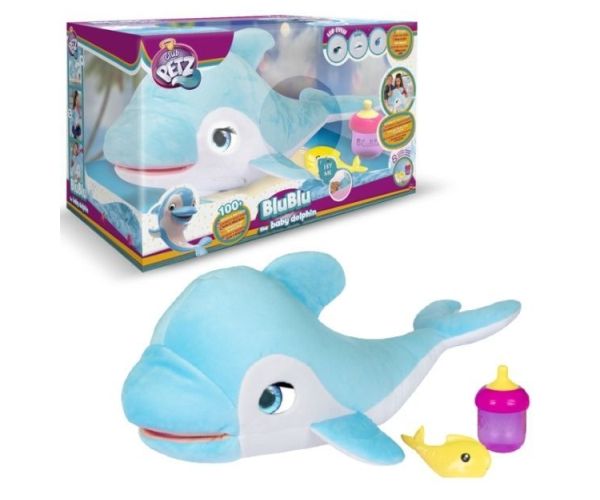 BluBlu interaktív plüss bébi delfin