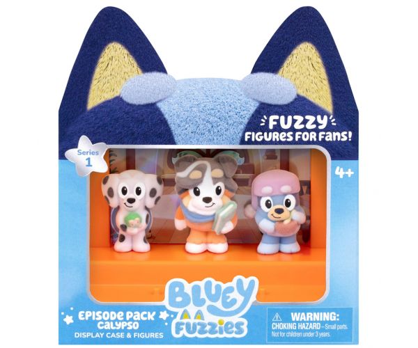 Bluey Fuzzies 3db-os szett - Calypso