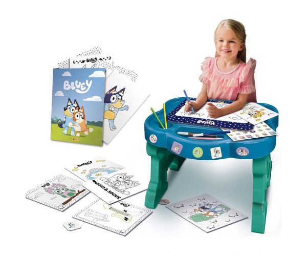 Bluey Art Desk rajzóló játékszett - Lisciani