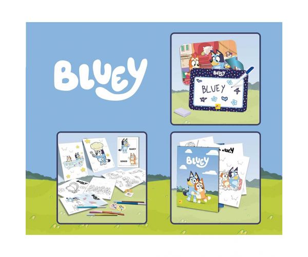 Bluey Art Desk rajzóló játékszett - Lisciani