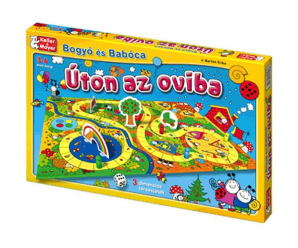 Bogyó és Babóca - Úton az oviba társasjáték