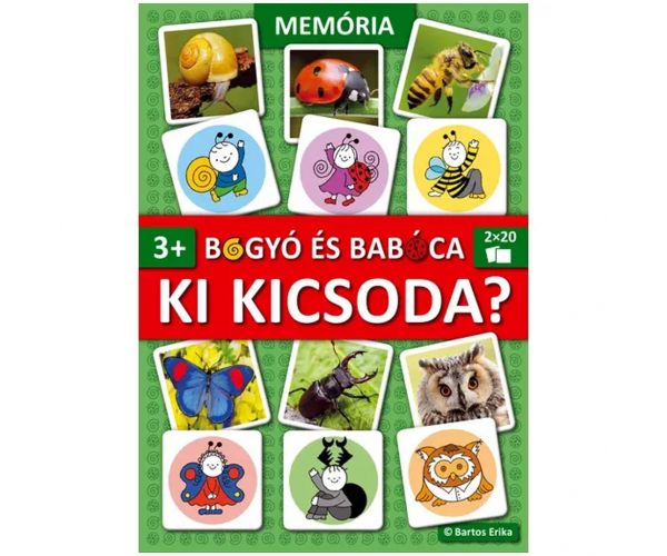 Bogyó és Babóca: Ki Kicsoda? memóriajáték