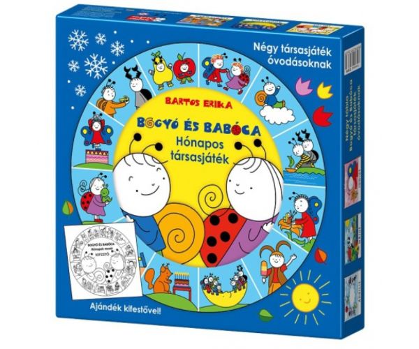 Bogyó és Babóca: Hónapok társasjáték