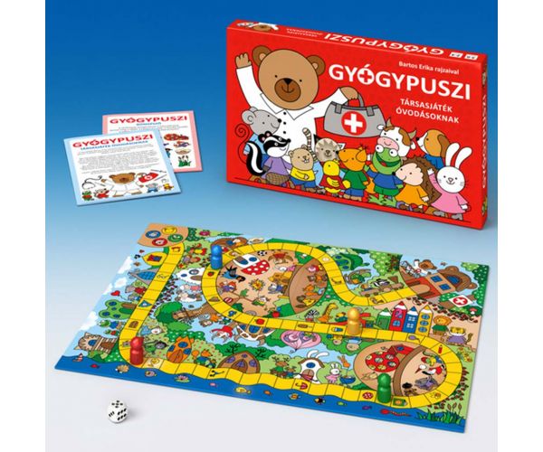 Bogyó és Babóca: Gyógypuszi társasjáték óvodásoknak