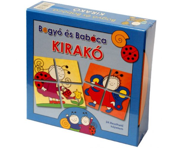 Bogyó és Babóca kirakó játék