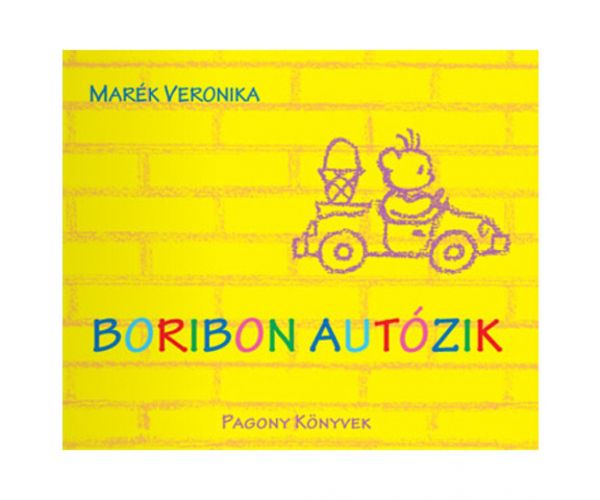 Boribon autózik mesekönyv - Pagony