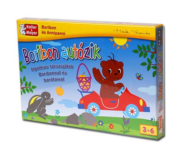 Boribon autózik társasjáték