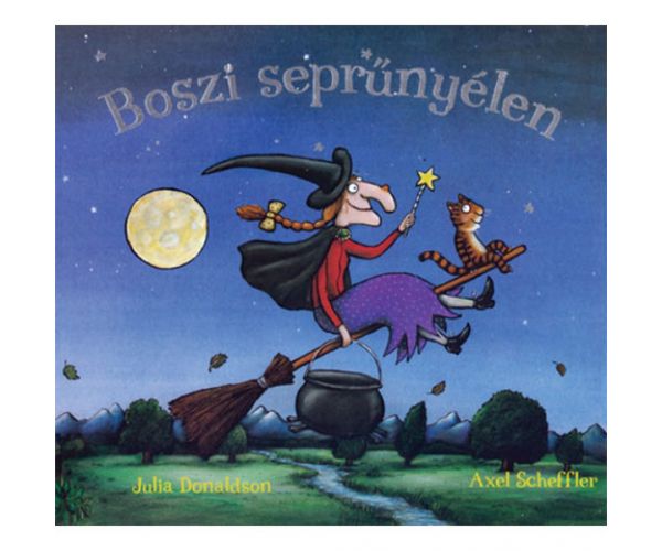 Boszi seprűnyélen mesekönyv - Pagony