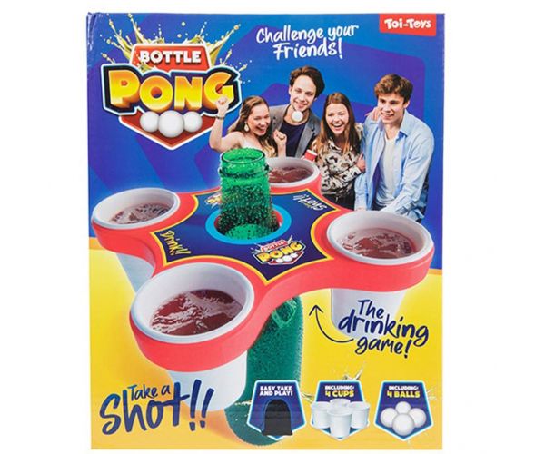 Bottle Pong Sörpong Party társasjáték