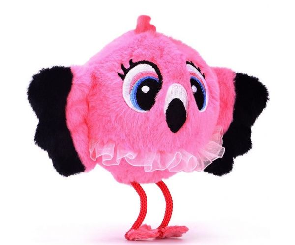 Bouncibles: Pattogó plüss labda - Mimi, a rózsaszín flamingó