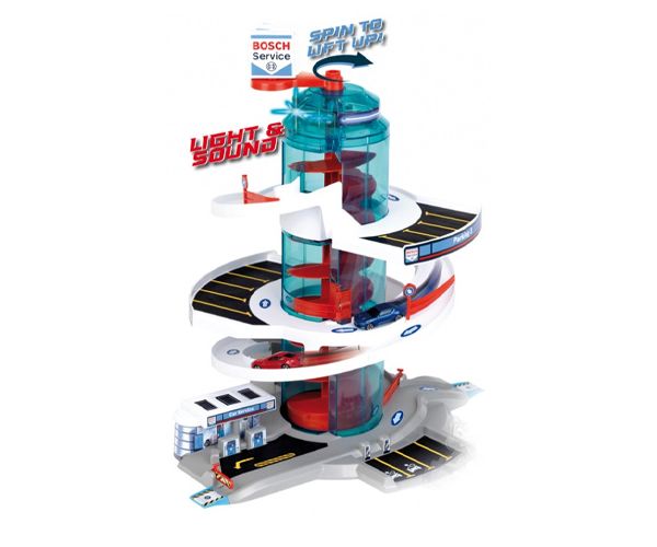 Bosch Helix parkolóház játék szett fény-és hangeffektekkel