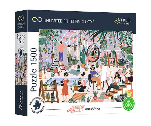 Botanic Vibes 1500 db-os UFT puzzle - Trefl