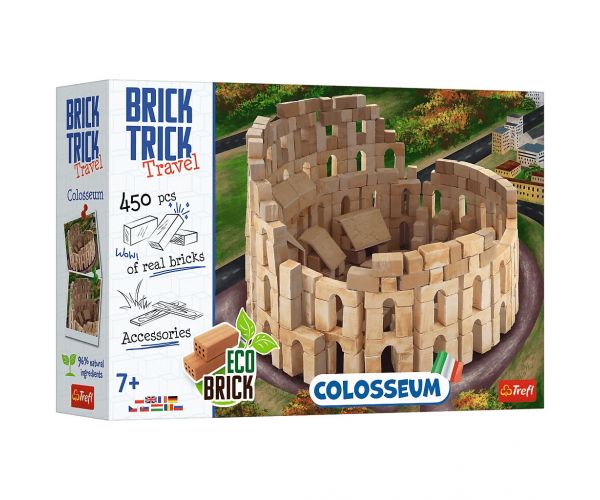 Brick Trick téglából építünk: Colosseum 450 darabos építőjáték - Trefl