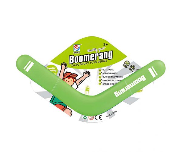 Boomerang: Bumeráng többféle színben 36cm 1db