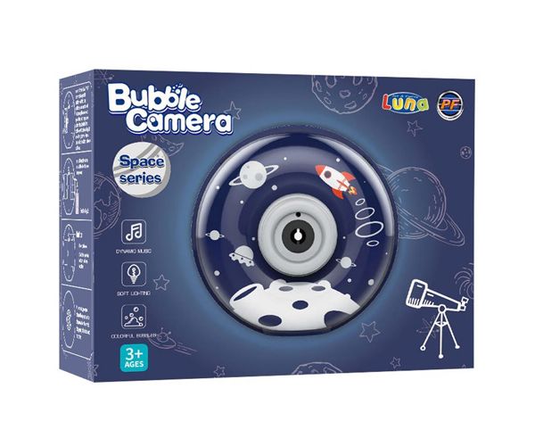 Bubble Camera: Világűr buborékfújó kamera fénnyel és hanggal