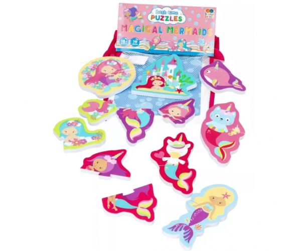 Buddy & Barney Fürdőjáték puzzle - Varázslatos sellők
