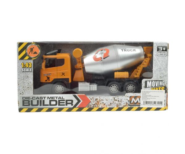 Builders: Építőipari jármű többféle változatban 22cm 1db