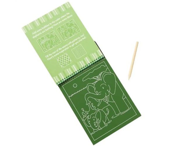 Safari zošit - rytina obrázkov - Melissa & Doug
