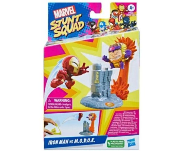Marvel Stunt Squad: Iron-Man vs. M.O.D.O.K. vystreľovacia súprava - Hasbro