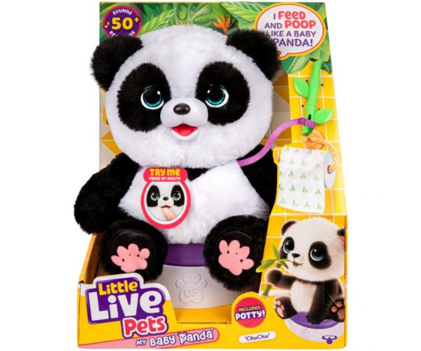 Little Live Pets: Chuchu, interaktívna panda