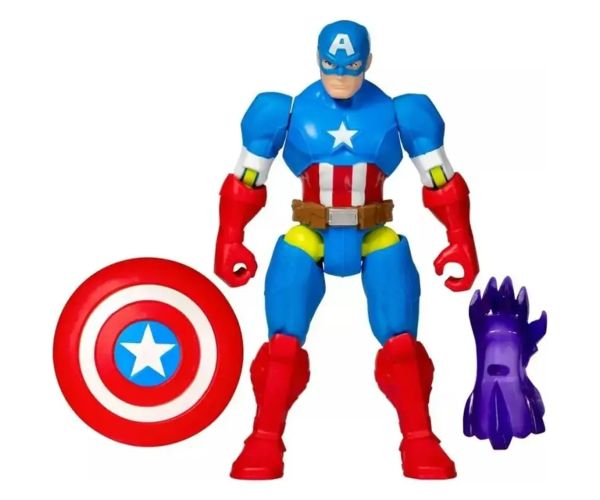 Marvel Mix Mashers: Avengers Kapitán Amerika figúrka s doplnkami - Hasbro