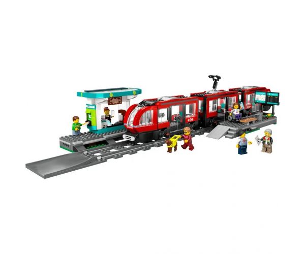 LEGO® City: Mestskej električky a zastávky (60423)