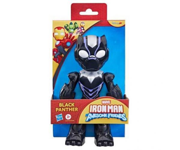 Marvel Iron Man a jeho úžasní priatelia - Figúrka Čierneho Pantera 23cm - Hasbro