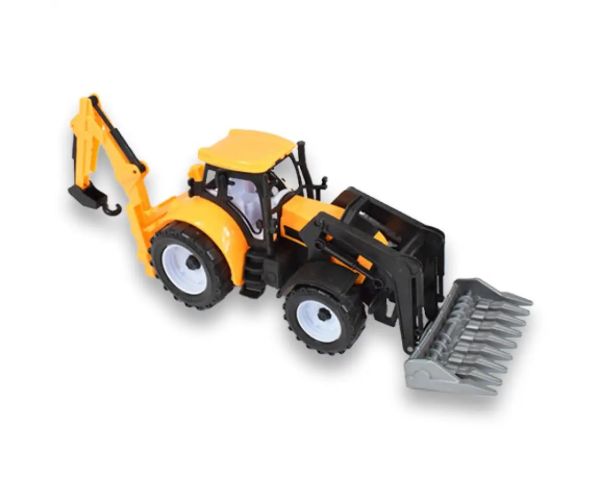 Engineering Truck: Bager-nakladač-traktoro v dvoch verziách 39cm
