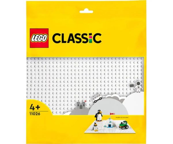 LEGO® Classic: Biela základná doska (11026)
