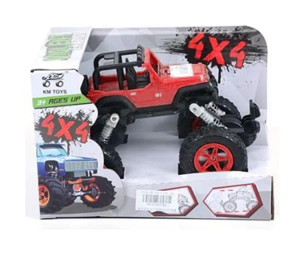 Pružinové terénne vozidlo 4x4 v zelenej farbe