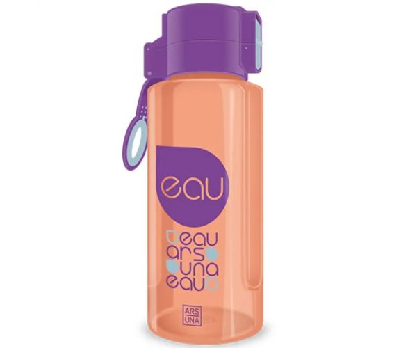 Ars Una: Fialovo-oranžová fľaša bez BPA 650ml