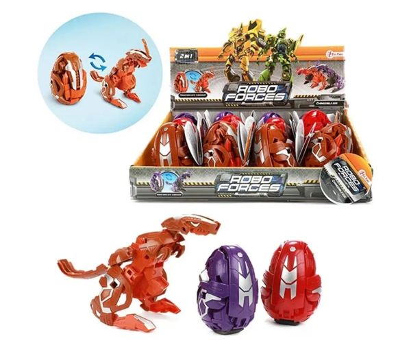 Robo Forces premenlivé dinosaurové vajce 1ks