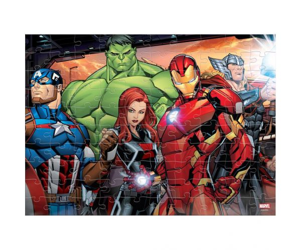 Luna: Avengers 2 v 1, 100-dielna omaľovanka puzzle