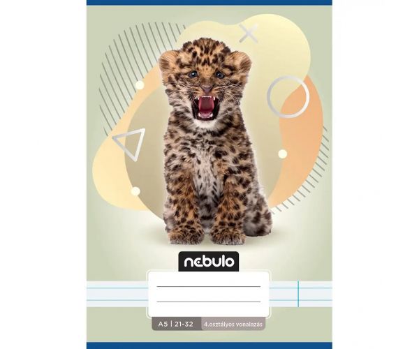 Nebulo: Zošit s linajkami pre 4. ročník s motívom Lea, A/5 21-32