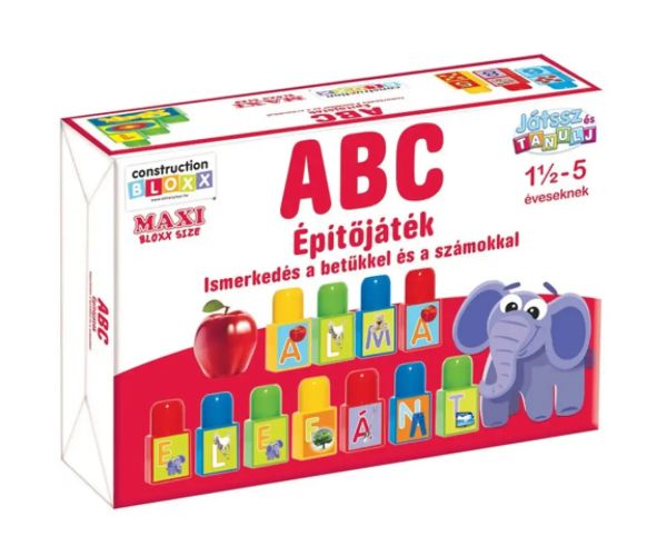 Hraj a uč sa!: ABC písmená a čísla rozvojová stavebnica - D-Toys