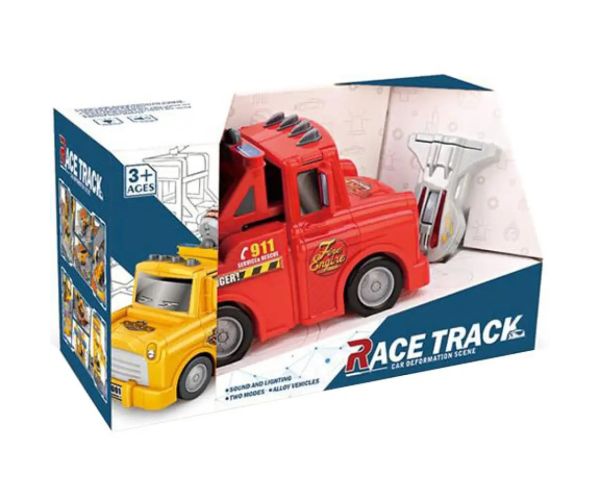Race Truck konvertibilná parkovacia garáž