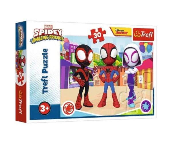 Spide a jeho úžasní priatelia 30 dielen puzzle - Trefl