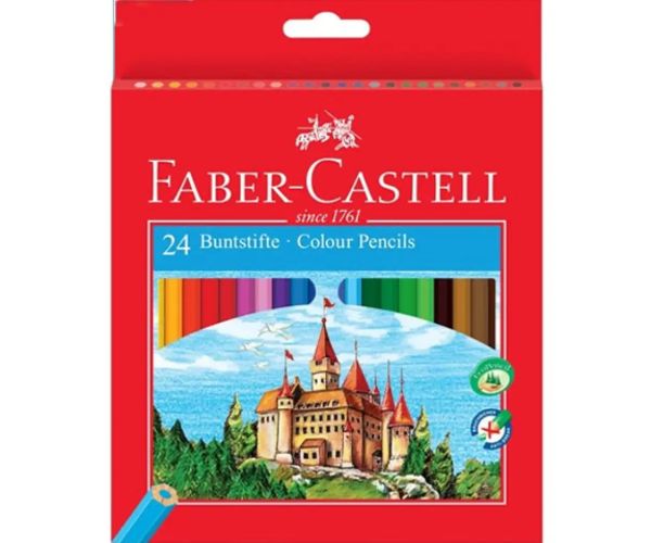 Faber-Castell: Set farebných ceruziek 24 ks