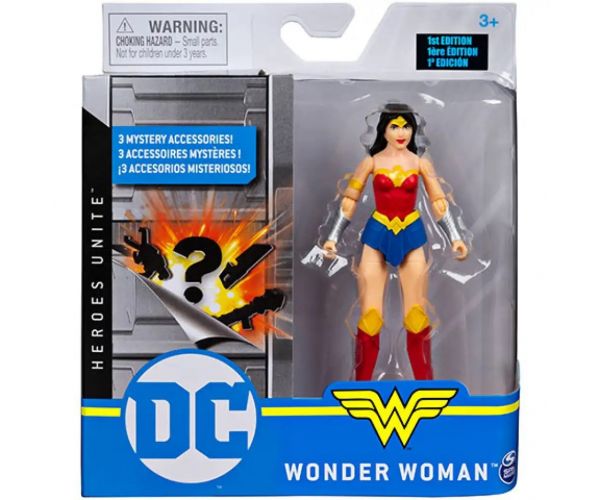 DC Comics: Wonder Woman 10cm figúrka s príslušenstvom na prekvapenie - Spin Master
