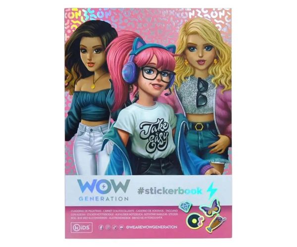 WOW Generation: Zošit s nálepkami