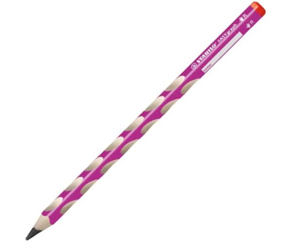 Stabilo: EASYgraph R trojhranná grafitová ceruzka HB v ružovej farbe
