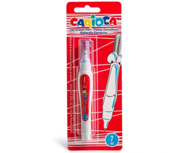 Carioca: Korekčné pero s tenkým kovovým hrotom
