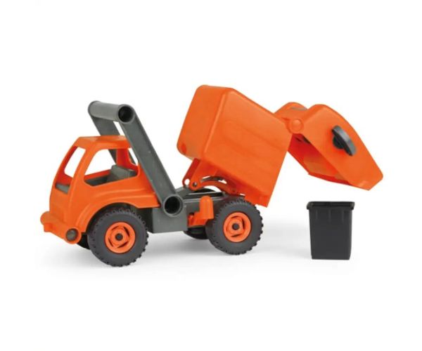 LENA: ECO oranžové smetiarske auto 31cm