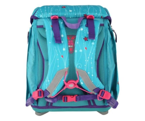 Spirit: Fairy 5 dielny set 3D ergonomická LED školská taška