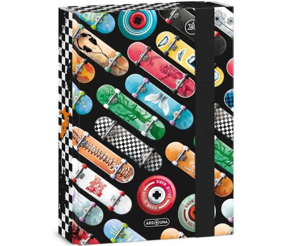 Ars Una: Rollin Mania skateboard box na zošity A/5