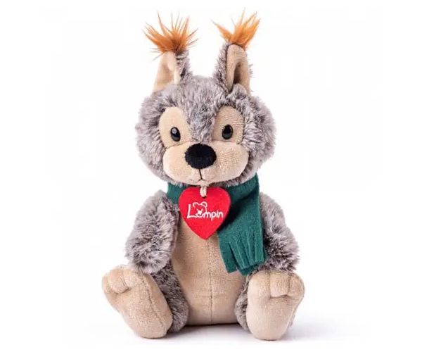 Veverička Hubert plyšová figúrka 24 cm - Lumpin