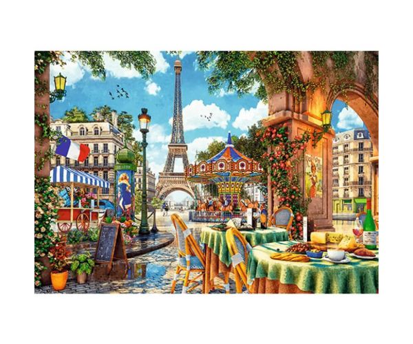 Ráno v Paríži 1000-dielny puzzle - Trefl