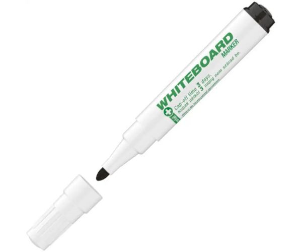 ICO: Antibakteriálna fixka Whiteboard 11XXL v čiernej farbe