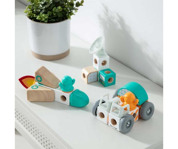 Melissa&Doug: Blockables - Hračky v priestore - Spin master
