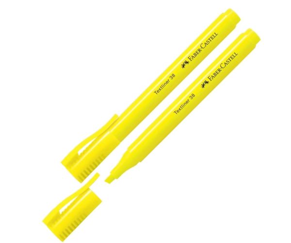 Faber-Castell: Textliner 38 zvýrazňovač fluorescenčná žltá farba 1 ks